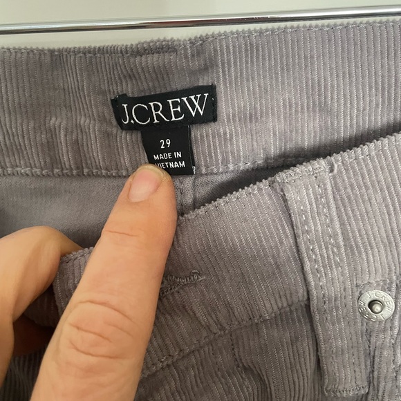 J. Crew vintage slim straight corduroy pants - Picture 4 of 6